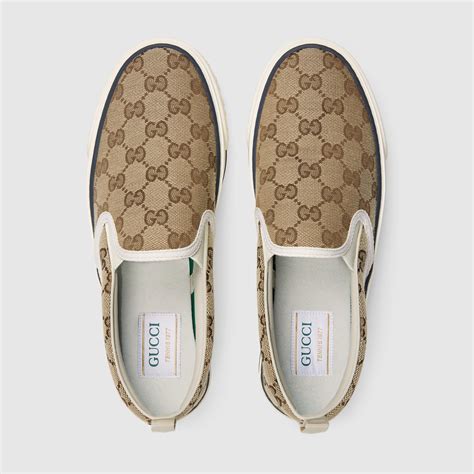 slip on sneakers gucci|gucci sneaker 1977 slip ons.